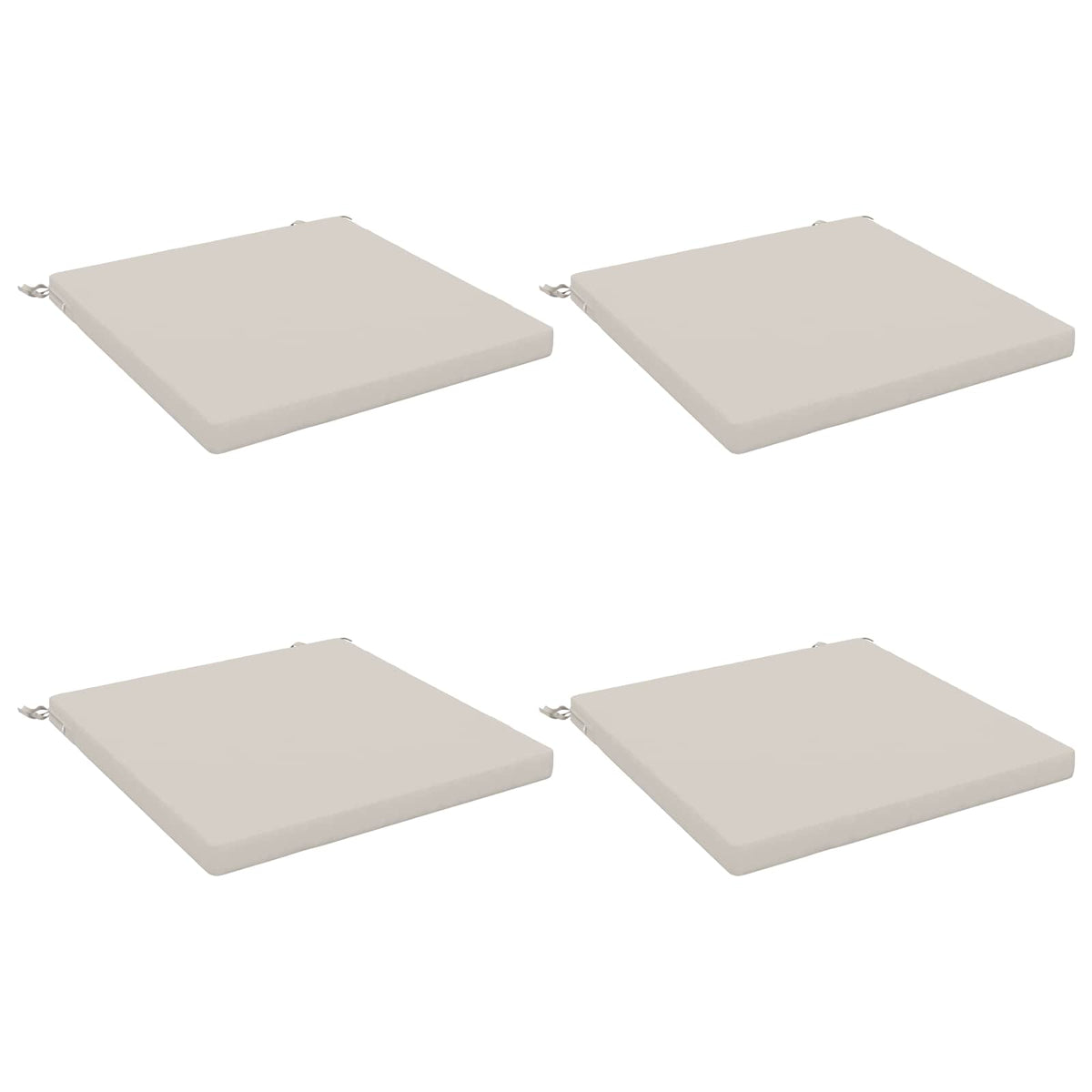 Seat Cushions SOEST Polyester White