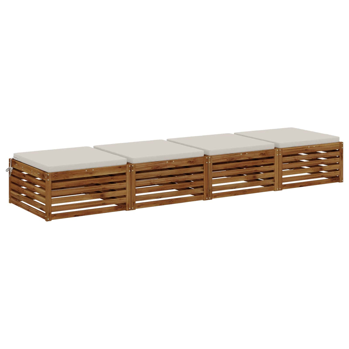 Seat Cushions SOEST Polyester White