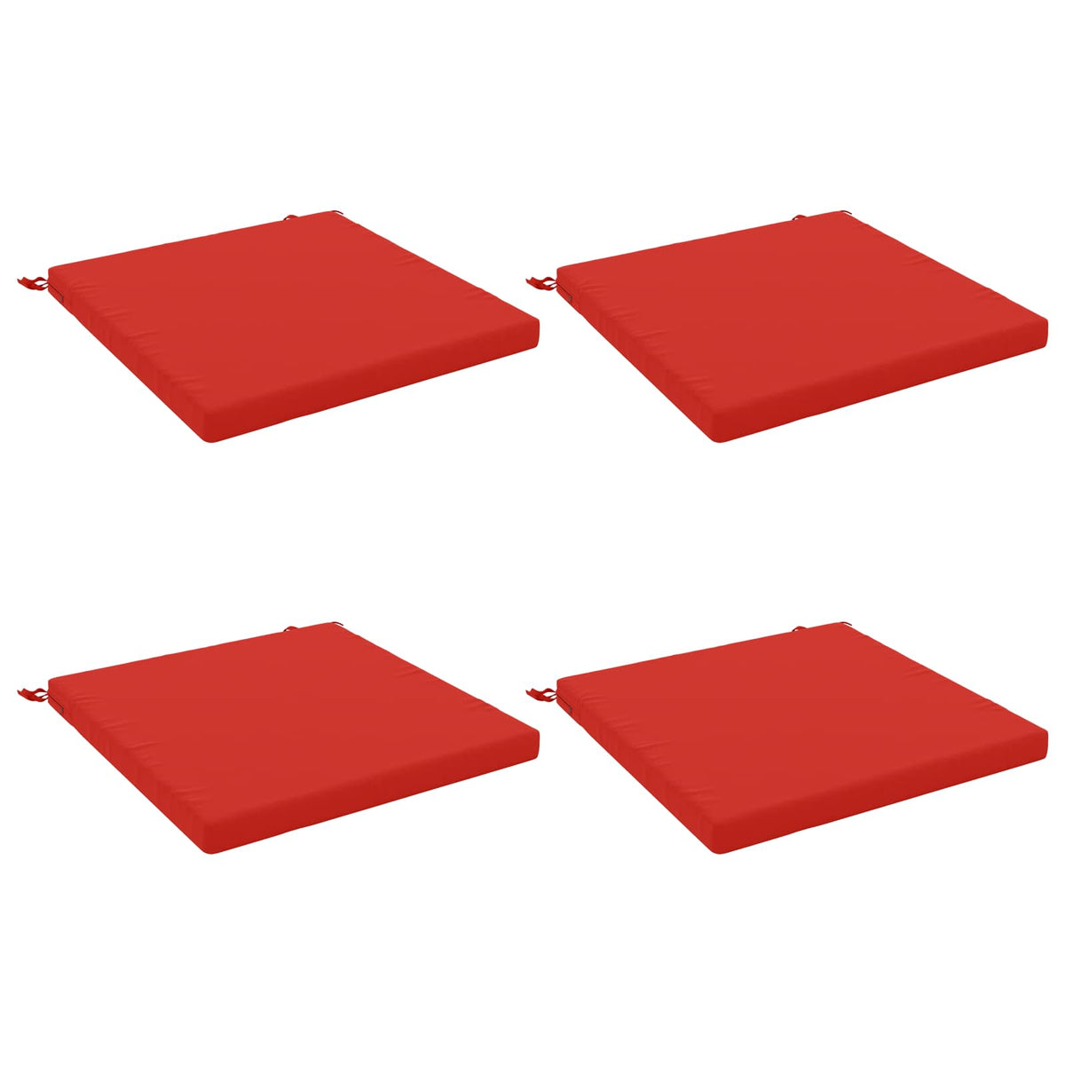 Seat Cushions SOEST Polyester Red