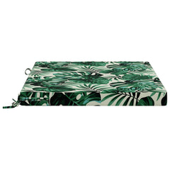 Seat Cushions SOEST 4 pcs 100% Polyester Leaf Pattern 4