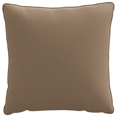 vidaXL Back Cushion PUTTEN 4 pcs 100% Polyester Taupe 40 x 40 x 15 cm 4