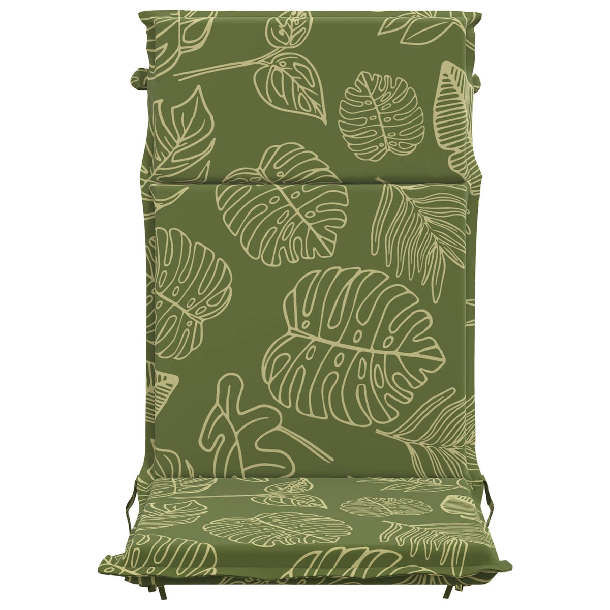 High Back Chair Cushion GEMERT Polyester Leaf Design