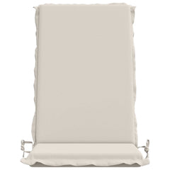 High Back Chair Cushion GEMERT 100% Polyester White 4 pcs White (melange)