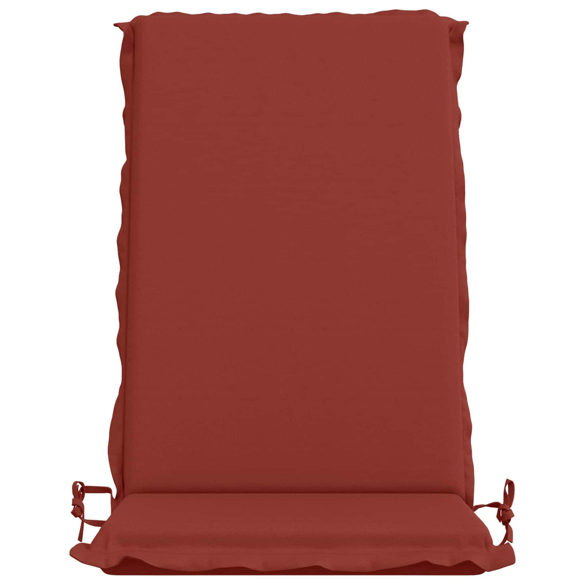 vidaXL High Back Chair Cushion GEMERT 2 pcs 100% Polyester Red 4