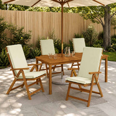 High Back Chair Cushion GEMERT Polyester Cream