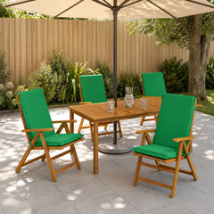 High Back Chair Cushion GEMERT Polyester Green