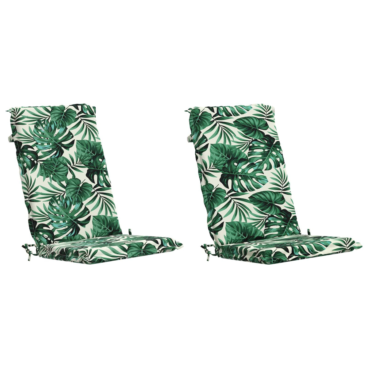 vidaXL High Back Chair Cushion GEMERT 2 pcs 100% Polyester 2