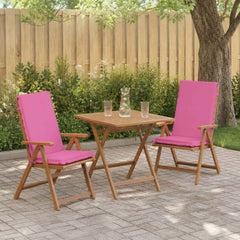 vidaXL High Back Chair Cushion GEMERT 2 pcs 100% Polyester Pink 1