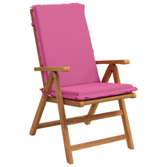 vidaXL High Back Chair Cushion GEMERT 2 pcs 100% Polyester Pink 3