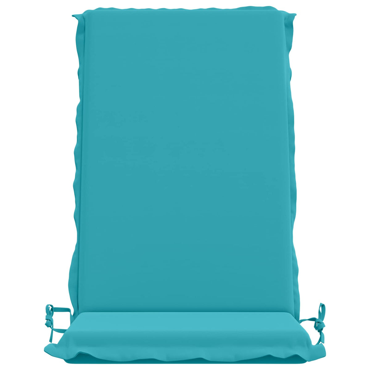 vidaXL High Back Chair Cushion GEMERT 2 pcs 100% Polyester Turquoise 4