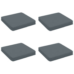 vidaXL 4-Piece Seat Cushions VUGHT 4 pcs 100% Polyester Blue 2