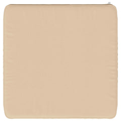vidaXL 4-Piece Seat Cushions VUGHT 4 pcs 100% Polyester Cream 6