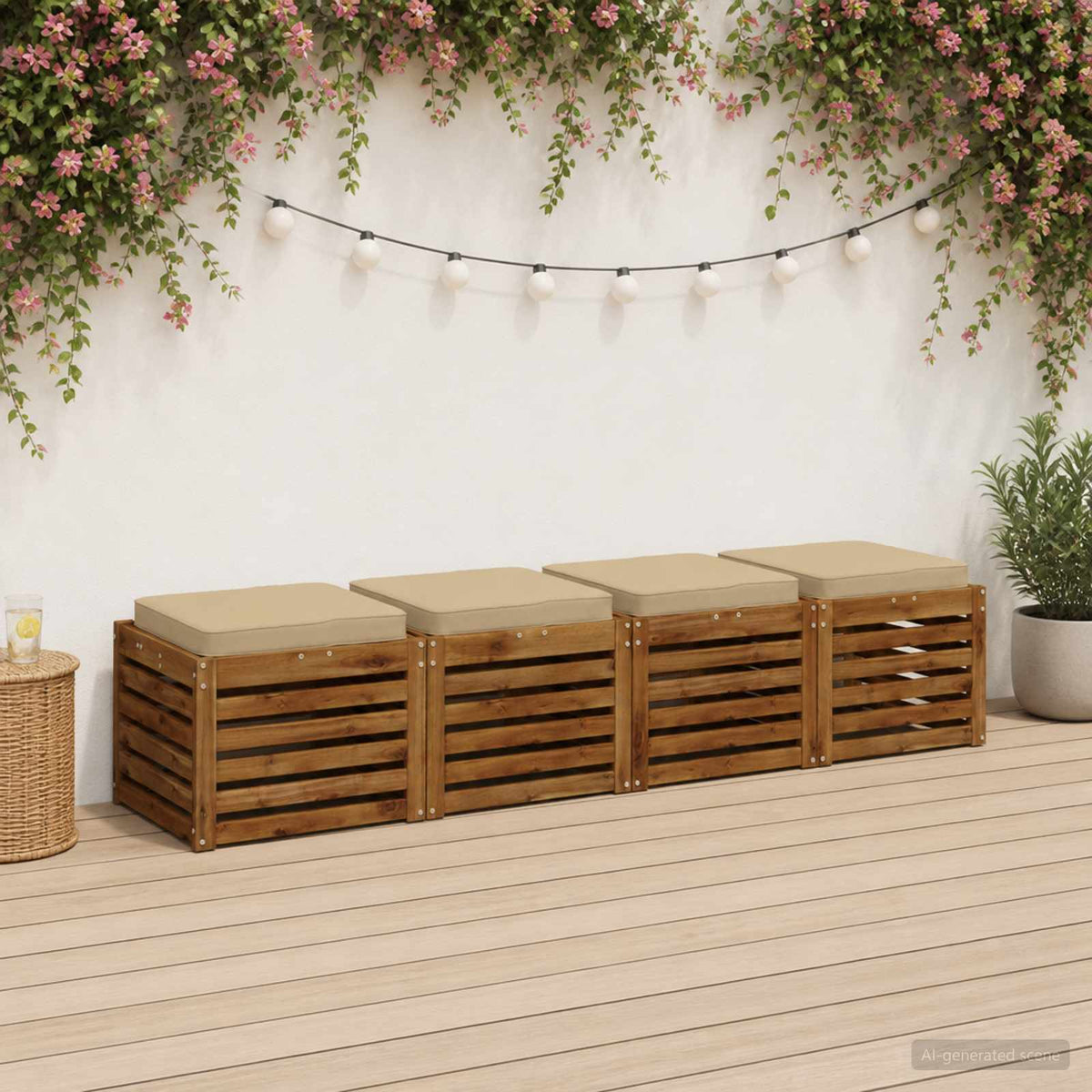 Seat Cushions VUGHT Polyester Depth Beige