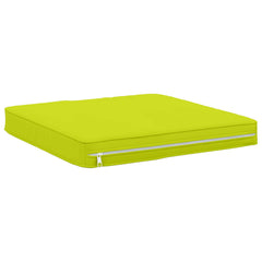 vidaXL 4-Piece Seat Cushions VUGHT 4 pcs 100% Polyester Bright Green 5