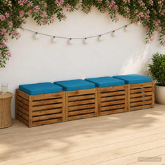 Seat Cushions VUGHT Polyester Depth Light Blue