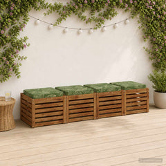 Seat Cushions VUGHT Polyester Depth Leaf Design