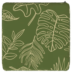 vidaXL 4-Piece Seat Cushions VUGHT 4 pcs 100% Polyester Leaf Design 6