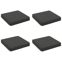 4-Piece Seat Cushions VUGHT 4 pcs Polyester Depth 50 cm Anthracite