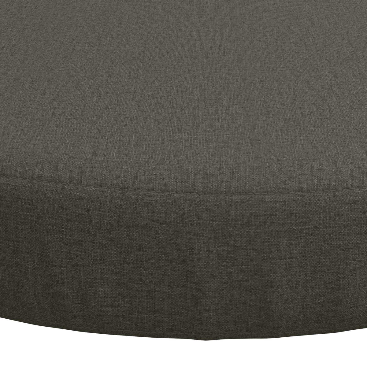 Seat Cushions SOEST 4 pcs 100% Polyester Ø 40 x 7 cm Melange Anthracite