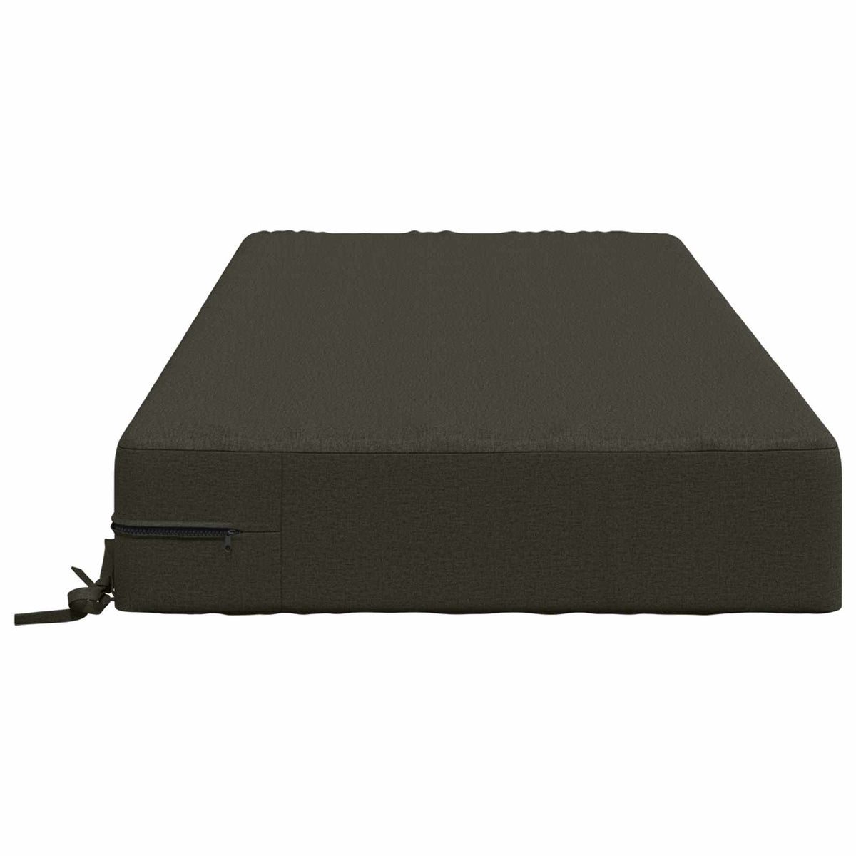 Seat Cushion SOEST 100% Polyester 120 x 60 x 15 cm Melange Anthracite