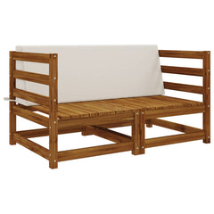 vidaXL Back Cushion SOEST 100% Polyester White 120 x 20 x 40 cm 3