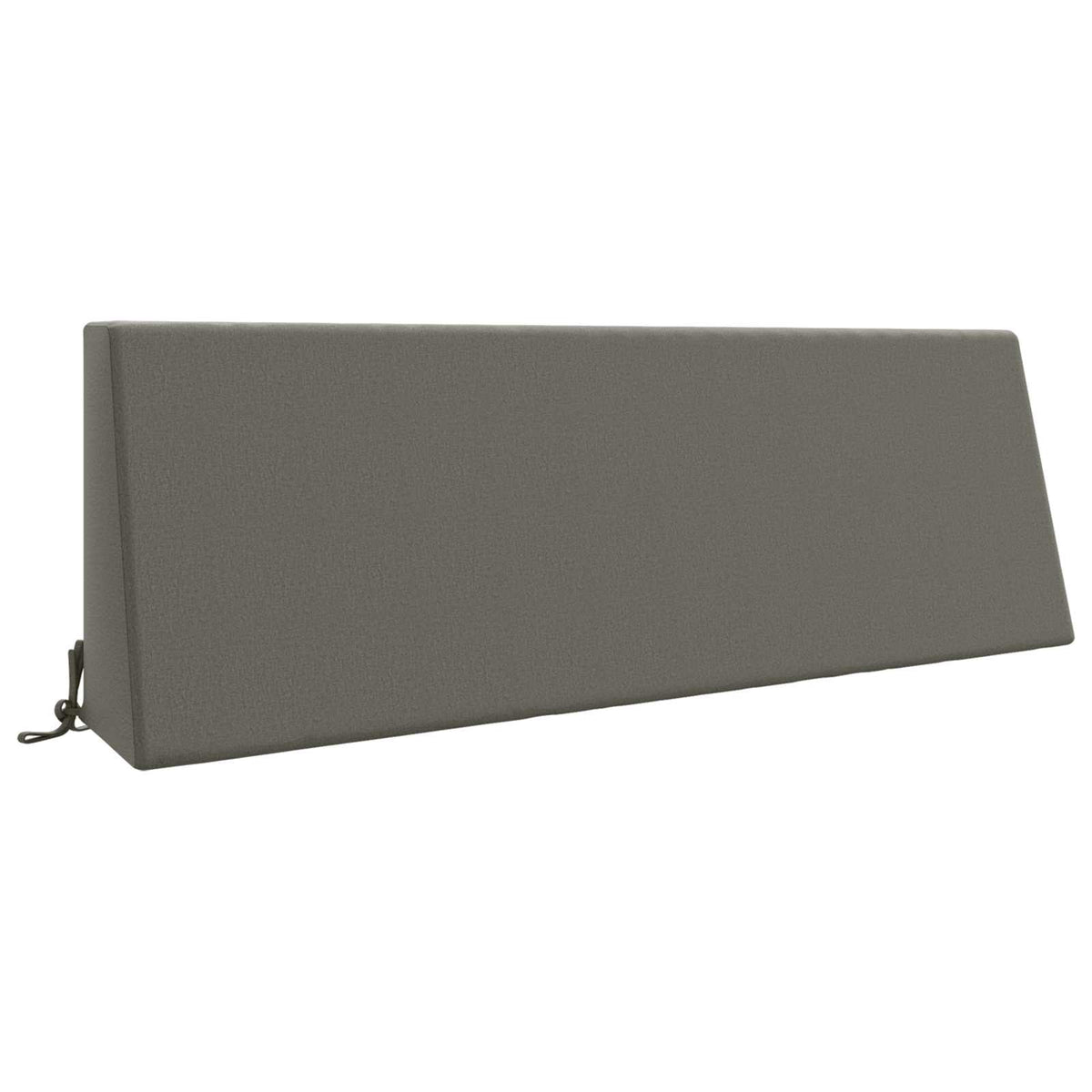 vidaXL Back Cushion SOEST 100% Polyester Grey 120 x 20 x 40 cm 2