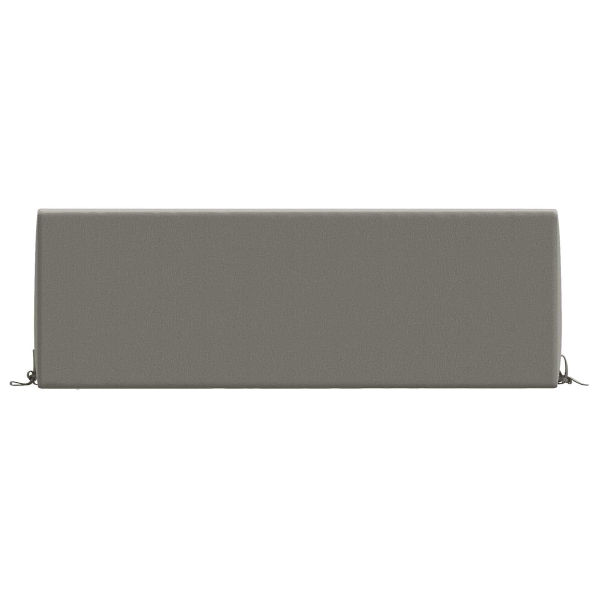 vidaXL Back Cushion SOEST 100% Polyester Grey 120 x 20 x 40 cm 4