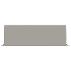 vidaXL Back Cushion SOEST 100% Polyester Grey 120 x 20 x 40 cm 4