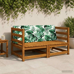 vidaXL Back Cushion SOEST 100% Polyester Leaf pattern 120 x 20 x 40 cm 1