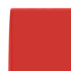 vidaXL Back Cushion SOEST 100% Polyester Red 120 x 20 x 40 cm 6