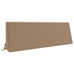 vidaXL Back Cushion SOEST 100% Polyester Taupe 120 x 20 x 40 cm 2