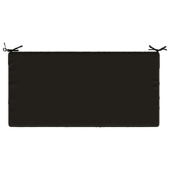 vidaXL Seat Cushion SOEST 100% Polyester Black 120 x 60 x 10 cm 6