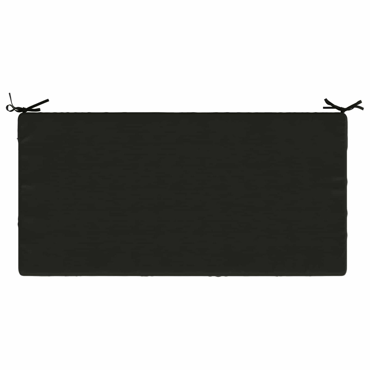 vidaXL Seat Cushion SOEST 100% Polyester Black 120 x 60 x 10 cm 6