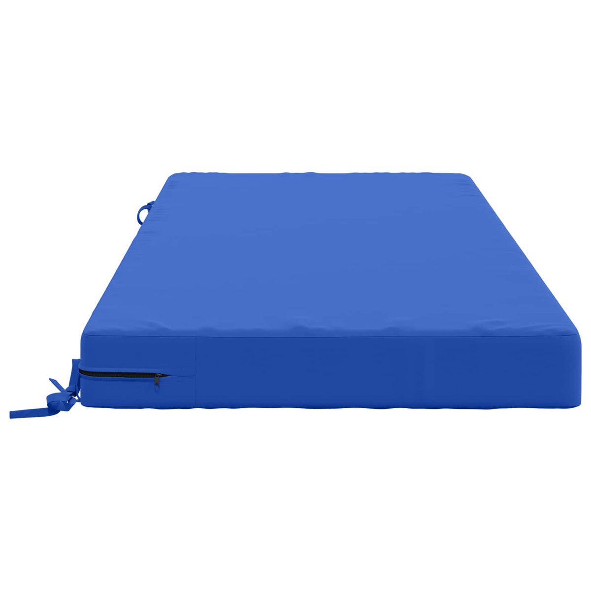 vidaXL Seat Cushion SOEST 100% Polyester Royal Blue 120 x 60 x 10 cm 4