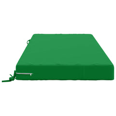 vidaXL Seat Cushion SOEST 100% Polyester Green 120 x 60 x 10 cm 4