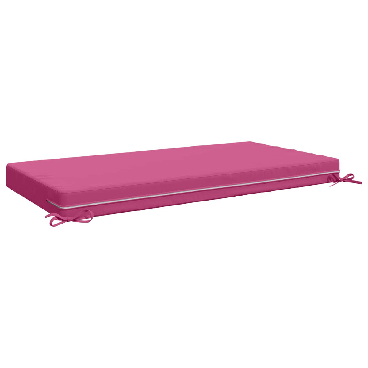 vidaXL Seat Cushion SOEST 100% Polyester Pink 120 x 60 x 10 cm 5