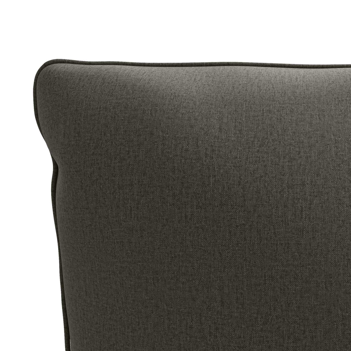 Back Cushion PUTTEN 100% Polyester Melange 120 x 40 x 15 cm Anthracite