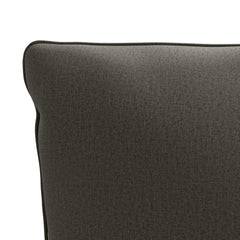 Back Cushion PUTTEN 100% Polyester Melange 120 x 40 x 15 cm Anthracite