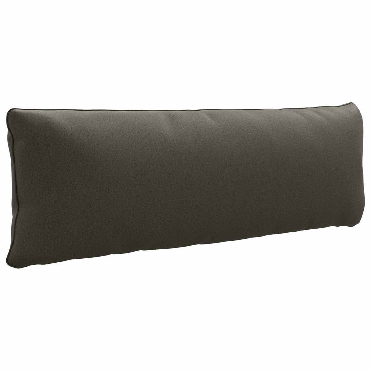 Back Cushion PUTTEN 100% Polyester Melange 120 x 40 x 15 cm Anthracite