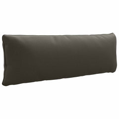 Back Cushion PUTTEN 100% Polyester Melange 120 x 40 x 15 cm Anthracite