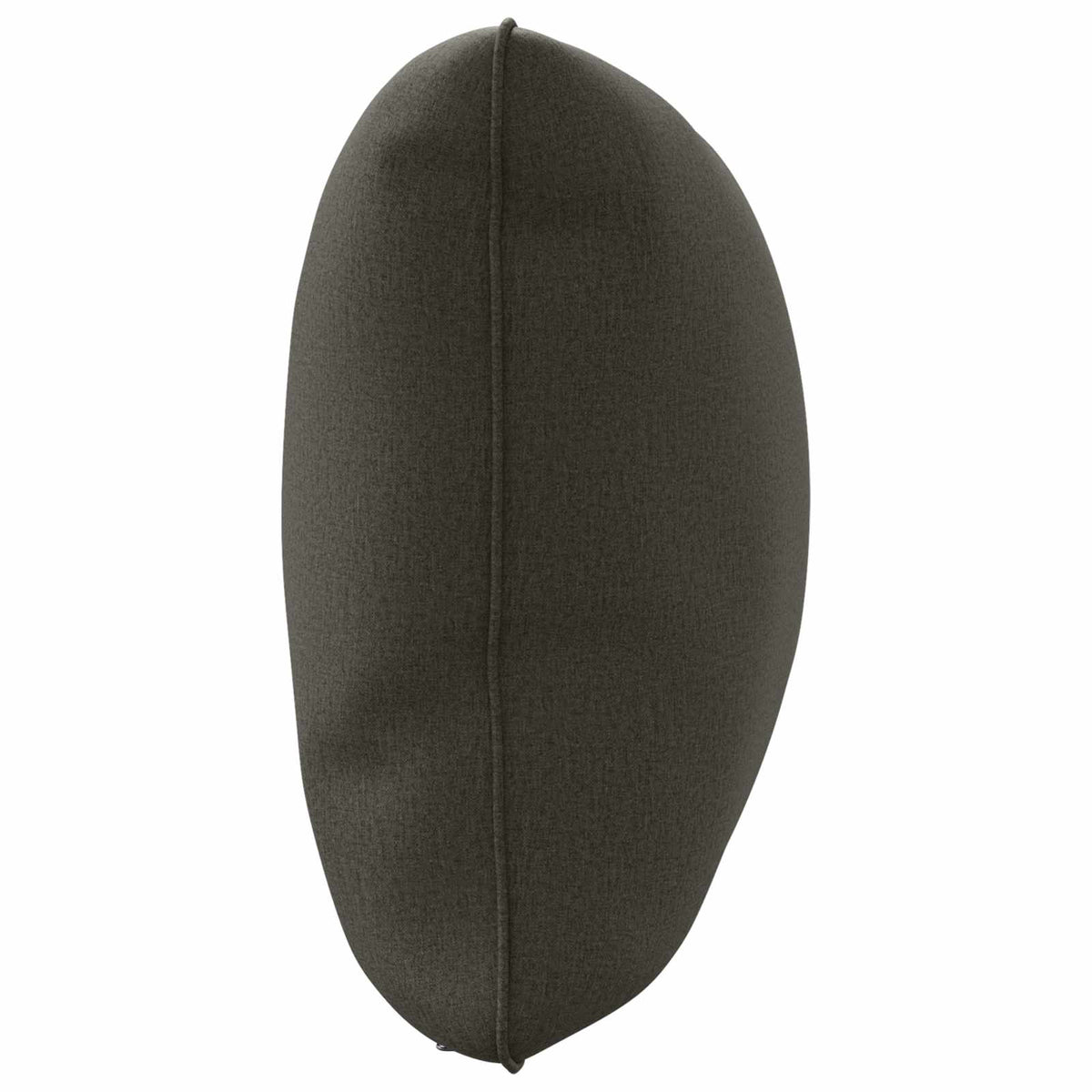 Back Cushion PUTTEN 100% Polyester Melange 120 x 40 x 15 cm Anthracite