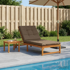 Sunlounger Cushion GEMERT Polyester Melange Taupe