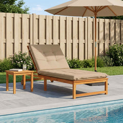 Sunlounger Cushion GEMERT Polyester Melange Sand