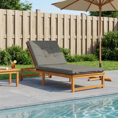 Sunlounger Cushion GEMERT Polyester Melange Grey