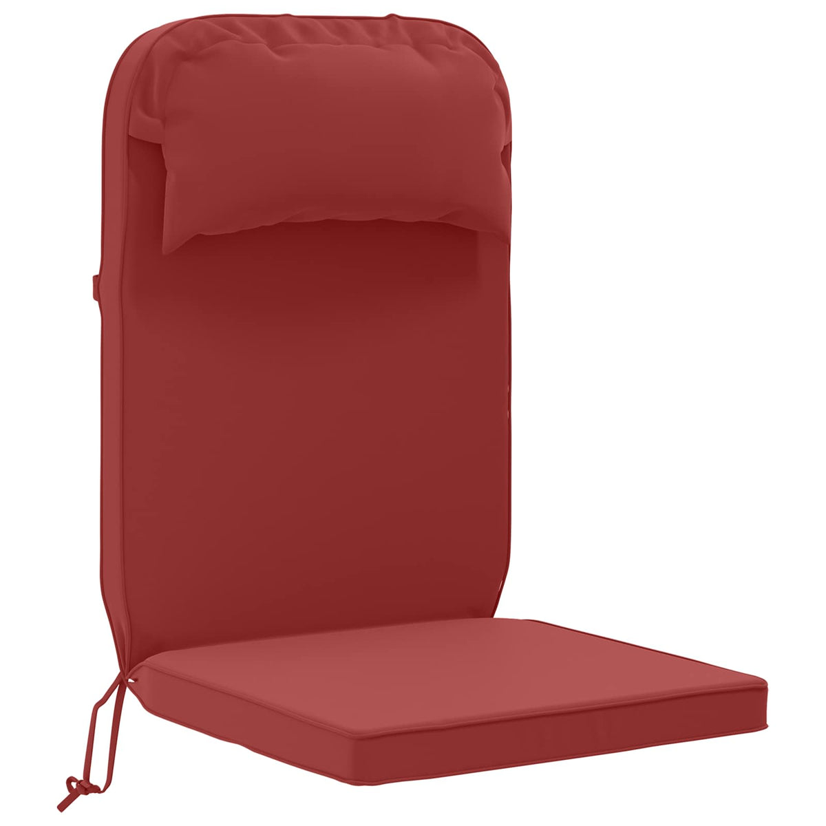 vidaXL Adirondack Chair Cushion 100% Polyester Wine Red 2