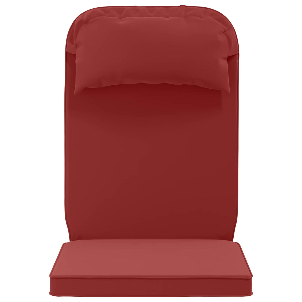 vidaXL Adirondack Chair Cushion 100% Polyester Wine Red 4
