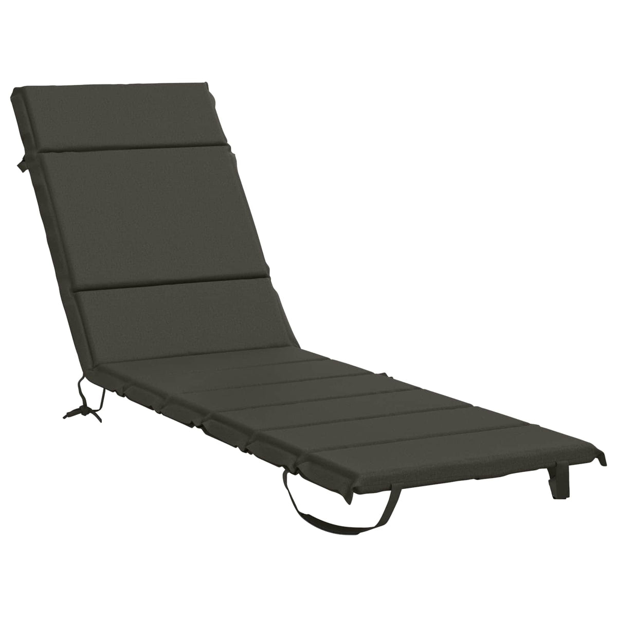 vidaXL Sunlounger Cushion GEMERT 100% Polyester Anthracite 2