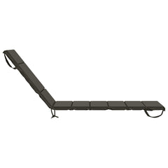 vidaXL Sunlounger Cushion GEMERT 100% Polyester Anthracite 5