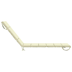 Sunlounger Cushion GEMERT 100% Polyester Cream, image 5