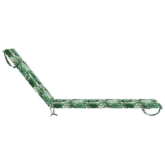 vidaXL Sunlounger Cushion GEMERT 100% Polyester Leaf Pattern 5